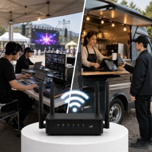 무인자판기 인터넷 LTE 5G 산업용 라우터 원격관리 결제시스템 무선인터넷