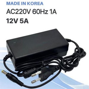 12볼트 12v 5a 어댑터 가정용 dc 12v 5a 어댑터 코드