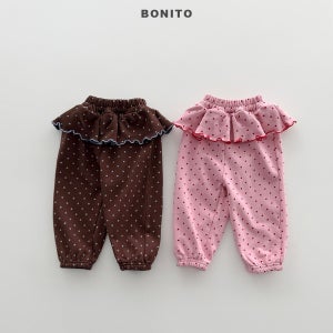 [보니토BONITO] 26가을 도트프릴조거팬츠 등원룩 남대문아동복