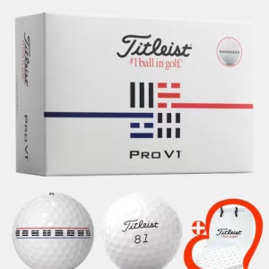 타이틀리스트 골프공 Pro V1 6구 Korean Flag 한정판볼 2026