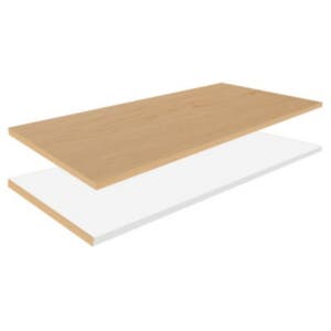 양면 코팅 합판 책상 상판 mdf 목재 가로 넓이1500 x 600 mm 9t 가벼운 재단판자 구입 스피드랙