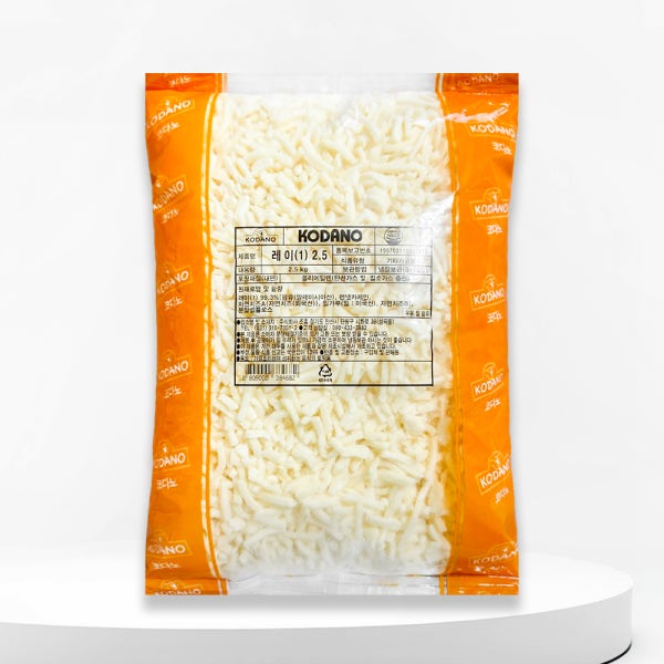 코다노 레이 2.5kg 피자치즈 모짜렐라 업소용 치즈