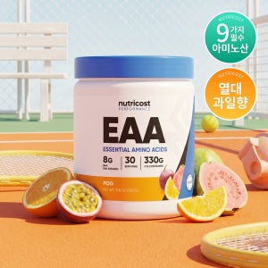 뉴트리코스트 EAA 파우더 필수 아미노산 30회분 POG, 330g, 1개