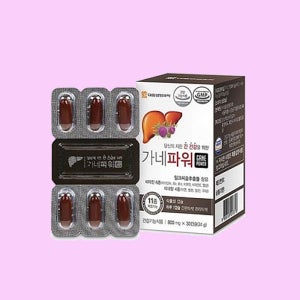 지친 간 건강관리 대웅 가네파워 밀크씨슬