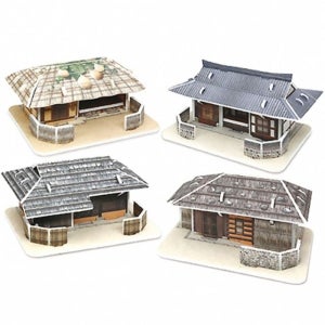 한국전통가옥 4종 3D 입체퍼즐 문화유산 조립 DIY