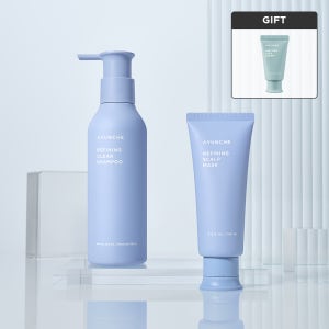 [2종] 아윤채 리파이닝 샴푸 & 마스크 소용량 세트 (샴푸 350g + 마스크 100ml)