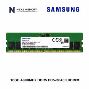 삼성전자 데스크탑 메모리 DDR5 16GB 4800 PC5 38400 UDIMM