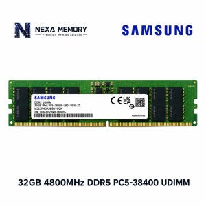 삼성전자 데스크탑 메모리 DDR5 32GB 4800 PC5 38400 UDIMM