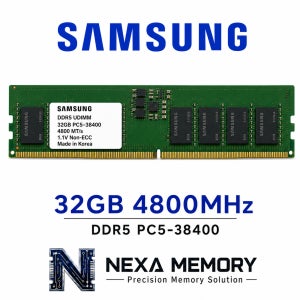 삼성전자 데스크탑 메모리 DDR5 32GB 4800 PC5 38400 UDIMM