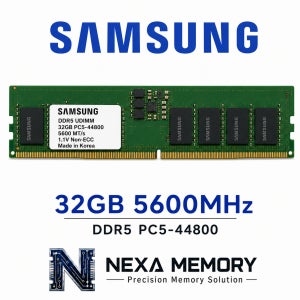 삼성전자 데스크탑 메모리 DDR5 32GB 5600 PC5 44800 UDIMM