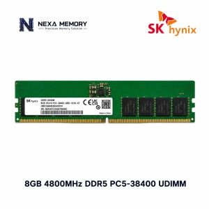 SK하이닉스 데스크탑 메모리 DDR5 8GB 4800 PC5 38400 UDIMM
