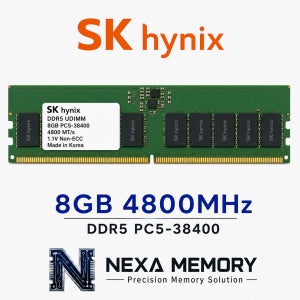 SK하이닉스 데스크탑 메모리 DDR5 8GB 4800 PC5 38400 UDIMM