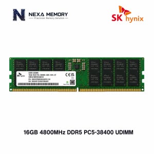 SK하이닉스 데스크탑 메모리 DDR5 16GB 4800 PC5 38400 UDIMM