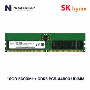 SK하이닉스 데스크탑 메모리 DDR5 16GB 5600 PC5 44800 UDIMM