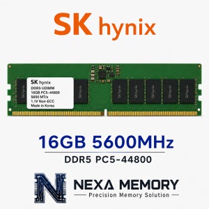 SK하이닉스 데스크탑 메모리 DDR5 16GB 5600 PC5 44800 UDIMM