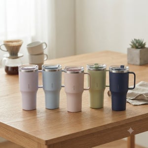 락앤락 메트로 킹 텀블러 820ml 대용량 보온보냉 손잡이 스텐 텀블러