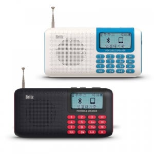 브리츠 BZ-MQ7 블루투스 휴대용 MP3 스피커 라디오 TF AUX