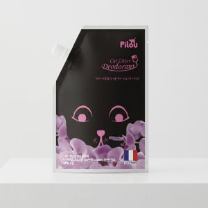 필루 고양이 모래 탈취제 냄새제거 캣리터 데오드란트 라벤더향, 300g, 1개