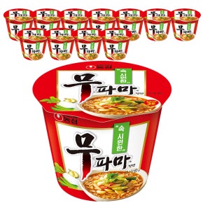 농심 무파마 큰사발면 오리지널, 112g, 12개