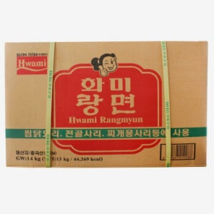 화미 랑면 납작당면 14kg 업소용 식당용 대용량