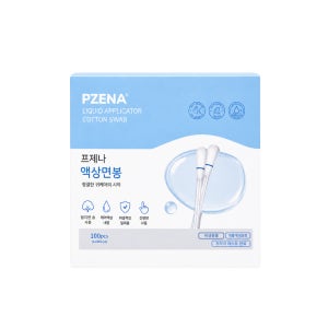 프제나 액상면봉 데일리 귀지제거 귀청소 면봉 멸균 100매