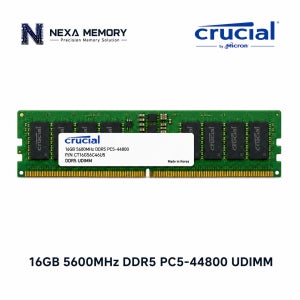 마이크론 데스크탑 메모리 DDR5 16GB 5600 PC5 44800 UDIMM