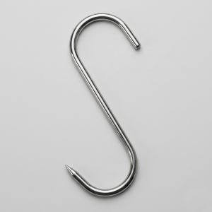 정육고리 S자 고기걸이 바베큐 후크 정육점 S고리-스텐304 정육(6X20cm)국산, 1개