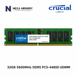 마이크론 데스크탑 메모리 DDR5 32GB 5600 PC5 44800 UDIMM