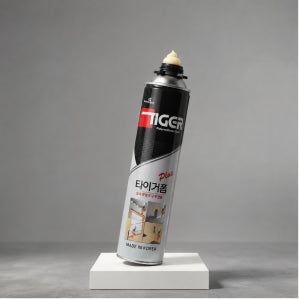승현기업 타이거폼 플러스 건용 우레탄폼 750ml 틈새충진 단열 폼건용 1개