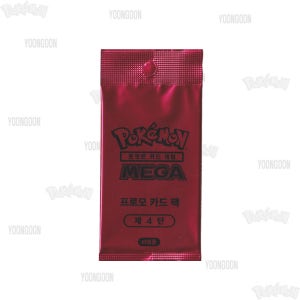 포켓몬카드 MEGA 프로모 4탄 1팩