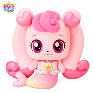 에스에이엠지 캐치티니핑 극장판2 고래보석 하츄핑 봉제 인형 25cm