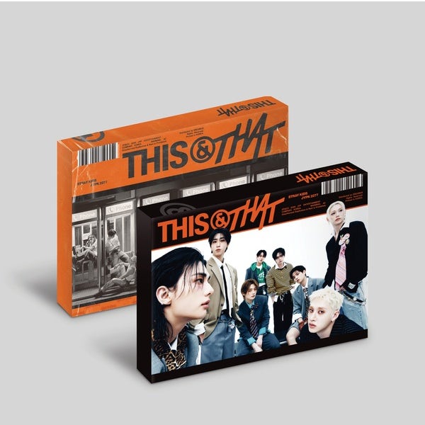 (2종세트)스키즈 앨범 THIS & THAT 디스앤댓 Stray Kids 스트레이 키즈 일반반