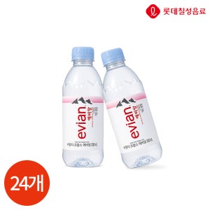CL 에비앙 크리스탈 생수 330ml x 24PET
