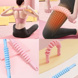 목 어깨 다리 마사지 안마 봉 스틱 허벅지 종아리 뭉침 풀기 기구 볼