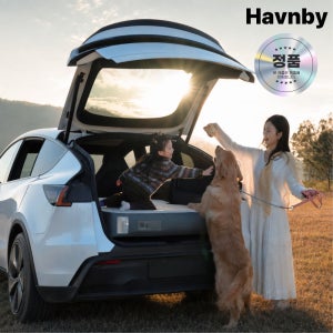 헤븐비 테슬라 차박매트 모델YL Havnby 자동차 매트리스 차량용 캠핑 앞좌석용