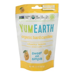 야미얼스 오가닉 하드 캔디 치키 레몬맛 93.6g YumEarth Organic