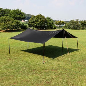 스노우라인 렉타 블랙 타프 스킨 530x440 블랙코팅 150D 대형 캠핑