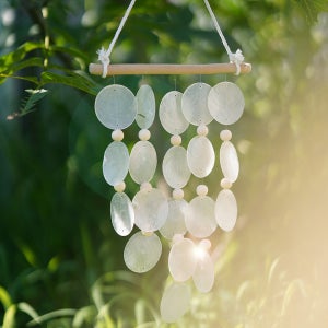 DIY 천연 우드 자개 모빌 드림캐쳐 만들기