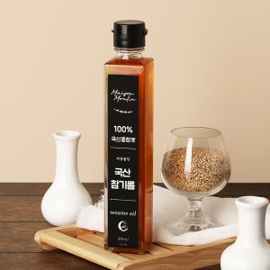 메종물랑 국산 참기름 200ml 매일아침 주문생산
