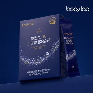 바디랩 밸런스 0.9 미네랄 용융소금 30포 90g, 5개
