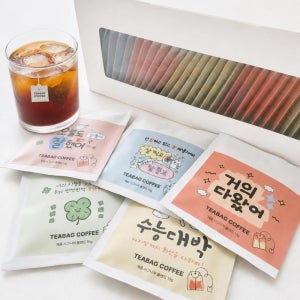 채움커피 초간편 티백 수능 커피 데일리팩 산미없고 고소한 분쇄원두, 35개입, 1개