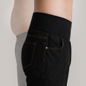 톰차코 뱃살보정 숨멎핏 논페이드 밴딩 청바지 L-6XL