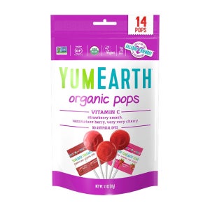 야미얼스 오가닉 비타민C 팝스 캔디 87g YumEarth Organic Pops