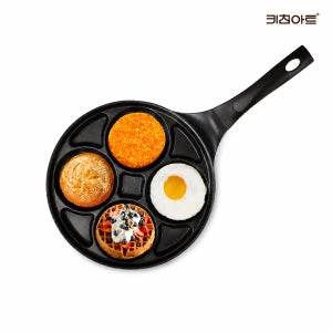 국산 키친아트 금상첨화 멀티 에그팬 4구 27cm