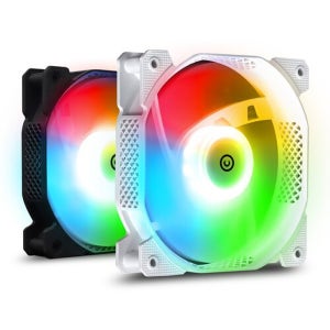 얼티메이크 XIN 120 STORM Mesh FAN 화이트 ARGB 케이스 팬쿨러