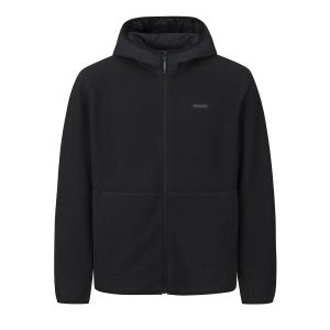 [디스커버리] 유니 자가드 플리스 후드 자켓 (BLACK) DXFD7A066