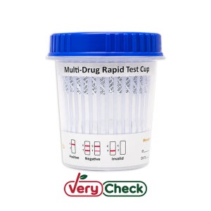 베리체크 19종 마약 소변 검사 키트 10회분 약물 검사 헬시메드 COC MET THC MDMA OPI KET LSD FYL AMP BAR BUP BZO COT