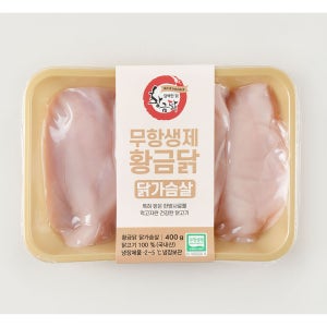 무항생제황금닭 닭가슴살 400g