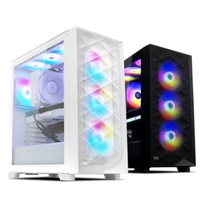 PCCOOLER CPS C3 D510 화이트 ATX 미들타워 ARGB PC케이스