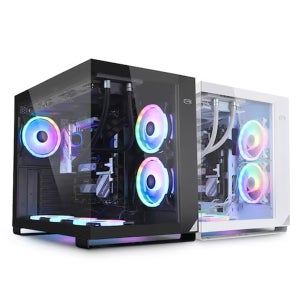 PCCOOLER CPS C3 T500 블랙 ATX 미들타워 ARGB 어항 PC케이스